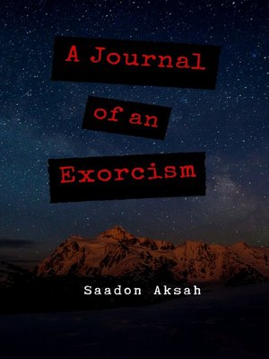 cover image of A Journal of an Exorcism